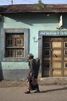 Early morning on the streets of Harar, Ethiopia, Africa Early morning on the streets of Harar, Ethiopia, Africa