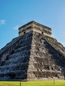 Chichen Itza Temple Prints: El Castillo or Temple of Kukulcan, Chichen Itza, Yucatan State, Mexico