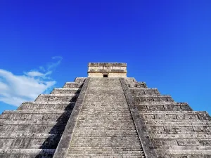 Mayan Civilization History Prints: El Castillo or Temple of Kukulcan, Chichen Itza, Yucatan State, Mexico
