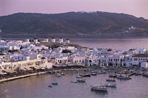 Greek Cityscape Photography Prints: Elevated city view