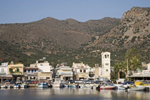 Images Dated 8th January 2000: Elounda Print, Crete Landscape