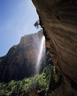 Waterfall Photography Tips Prints: Emerald Pool waterfall