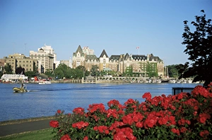 Empress Hotel and Innter Harbour, Victoria, Vancouver Island, British Columbia Empress Hotel and Innter Harbour, Victoria, Vancouver Island, British Columbia