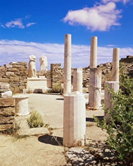 UNESCO Sites In Greece Prints: Establishment of the Poseidoniasts