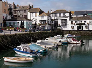 Prints of Falmouth harbour, Falmouth, Cornwall, England, United Kingdom, Europe Cornwall Prints: Falmouth Harbour Print, Cornwall Coastline