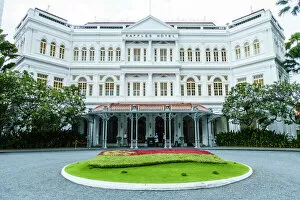 Hotel Collection: The famous Raffles Hotel, a Singapore landmark, Singapore, Southeast Asia, Asia