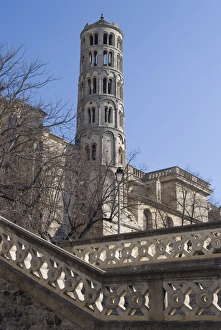 The Fenestrelle Tower, Uzes, Languedoc, France, Europe The Fenestrelle Tower, Uzes, Languedoc, France, Europe