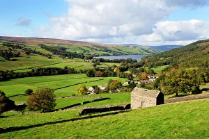 Field Barn above Wath in Nidderdale, Pateley Bridge, North Yorkshire, Yorkshire, England, United Kingdom, Europe Field Barn above Wath in Nidderdale, Pateley Bridge, North Yorkshire, Yorkshire, England, United Kingdom, Europe