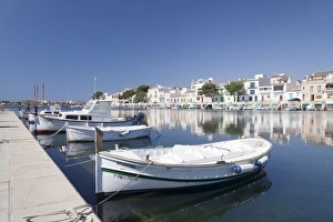 Fishing boats at fishing port, Porto Colom, Majorca (Mallorca) Fishing boats at fishing port, Porto Colom, Majorca (Mallorca)