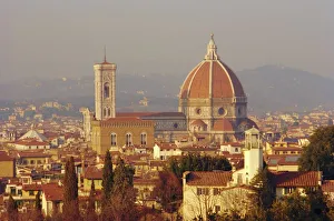 Prints of Florence skyline, Tuscany, Italy Florence Prints: Florence Skyline Print