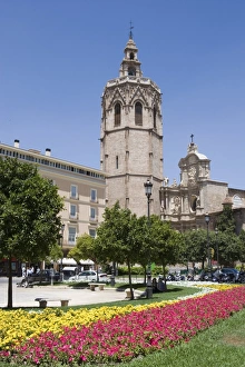 Spanish Historical Landmark Prints: flower bed