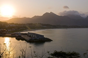 Madagascar Sunset Prints: Fort Dauphin (Taolagnaro) at sunset, Madagascar, Indian Ocean, Africa