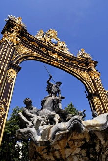 European UNESCO World Heritage Sites Prints: Fountain of Amphitrite