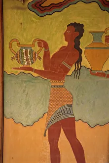 Palace Prints: Knossos Palace Fresco Print
