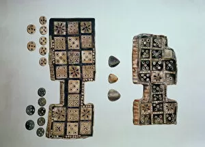 Images Dated 3rd January 2000: Game boards from excavations at Ur