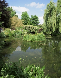 The garden of the painter Claude Monet, Giverny, Haute-Normandie (Normandy) The garden of the painter Claude Monet, Giverny, Haute-Normandie (Normandy)