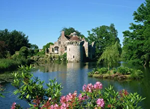 Prints of Gardens, Scotney Castle, Kent, England, United Kingdom, Europe Kent Prints: Scotney Castle Gardens Print, Kent, England
