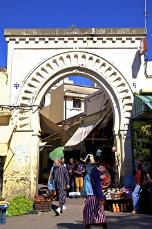 Gate to Medina, Tangier, Morocco, North Africa, Africa Gate to Medina, Tangier, Morocco, North Africa, Africa