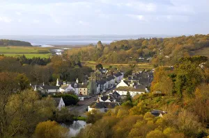Gatehouse of Fleet in autumn, Dumfries and Galloway, Scotland, United Kingdom, Europe Gatehouse of Fleet in autumn, Dumfries and Galloway, Scotland, United Kingdom, Europe