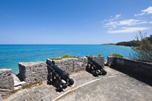 Gates Fort Park and fort, Bermuda, Central America Gates Fort Park and fort, Bermuda, Central America
