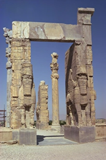 Middle East Historical Landmarks Prints: The Gateway of Xerxes