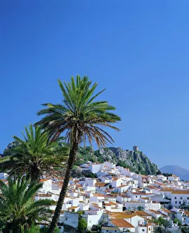 Village Prints: Gaucin White Town Print, Andalucia, Spain