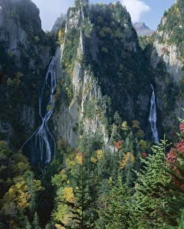 Ginga No Waterfall Print, Sounkyo Gorge, Hokkaido Island