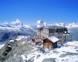 Swiss Alps Landscape Photography Prints: Gornergrat and Matterhorn