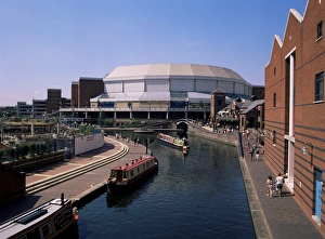 Grand Union Canal, indoor arena and conference centre, Birmingham, West Midlands Grand Union Canal, indoor arena and conference centre, Birmingham, West Midlands