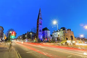 Great Western Road and Oran Mor at Glasgow West End, Glasgow, Scotland, United Kingdom Great Western Road and Oran Mor at Glasgow West End, Glasgow, Scotland, United Kingdom