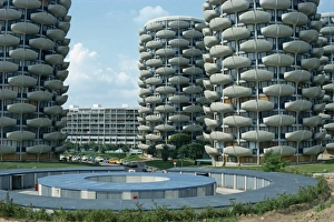 France Urban Landscape Prints: Growth Node tower blocks, Creteil, Paris, France, Europe