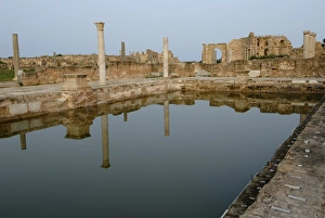 North African Historical Sites Prints: Hadrianic bath