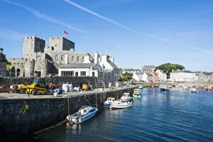 Images Dated 15th August 2016: Harbour of Castletown, Isle of Man, crown dependency of the United Kingdom, Europe