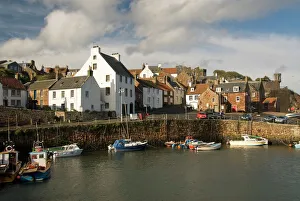 Prints of Harbour, Crail, Fife, Scotland, United Kingdom, Europe Country Prints: Harbour Print of Crail, Fife, Scotland