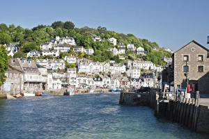 The Harbour in Looe Print, Cornwall, England