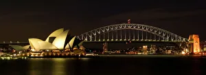 Harbour Sydney, Opera and Harbour Bridge in Sydney, New South Wales, Sydney, Australia Harbour Sydney, Opera and Harbour Bridge in Sydney, New South Wales, Sydney, Australia