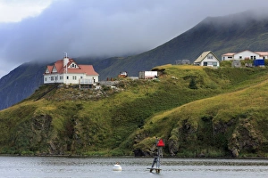 Haystack Hill Print, Unalaska Island Landscape