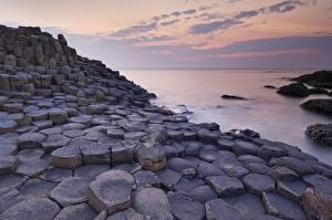Hexagonal Basalt Columns Print