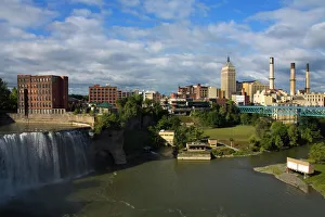 High Falls Area, Rochester, New York State, United States of America, North America High Falls Area, Rochester, New York State, United States of America, North America