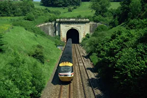 Tunnel Prints: High Speed Train Print - Box Valley Tunnel Exit