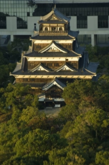 Japan Cultural Heritage Sites Prints: Hiroshima Castle