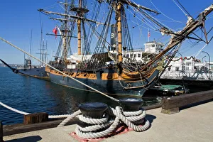 HMS Surprise at the Maritime Museum, Embarcadero, San Diego, California HMS Surprise at the Maritime Museum, Embarcadero, San Diego, California