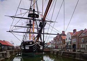HMS Trincomalee, British Frigate of 1817, at Hartlepools Maritime Experience HMS Trincomalee, British Frigate of 1817, at Hartlepools Maritime Experience