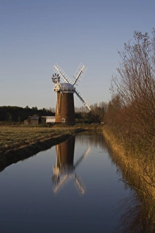 Horsey Mill, Norfolk, England, United Kingdom, Europe Horsey Mill, Norfolk, England, United Kingdom, Europe