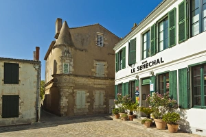 Hotel Senechal on Rue Gambetta in the islands principal western town. Ars en Re Hotel Senechal on Rue Gambetta in the islands principal western town. Ars en Re