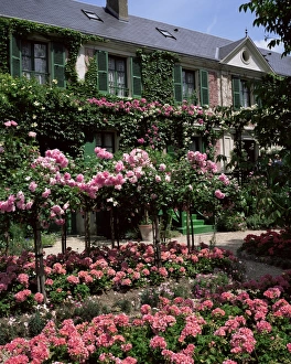 House and garden of Claude Monet, Giverny, Haute-Normandie (Normandy), France, Europe House and garden of Claude Monet, Giverny, Haute-Normandie (Normandy), France, Europe