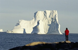 Disko Bay Greenland Prints: Icebergs in Disko Bay