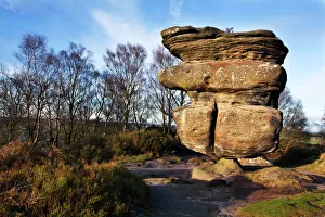 Idol Rock at Brimham Rocks near Summerbridge in Nidderdale, North Yorkshire, Yorkshire, England, United Kingdom, Europe Idol Rock at Brimham Rocks near Summerbridge in Nidderdale, North Yorkshire, Yorkshire, England, United Kingdom, Europe