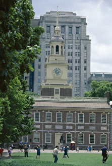 Famous Places In USA Prints: Independence Hall