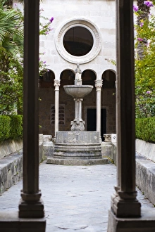Croatian Cultural Heritage Sites Prints: Inside Franciscan Monastery-Museum